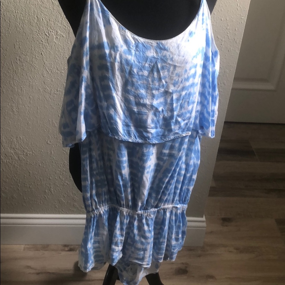 Tiare Hawaii tie dye shorts romper - one size